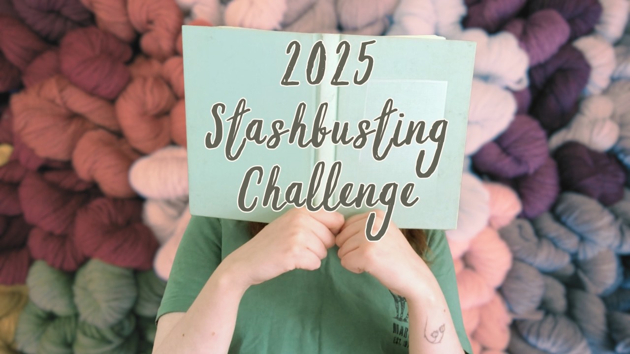 2025 Stashbusting Challenge: Knitting My Way to Under 300 Skeins!