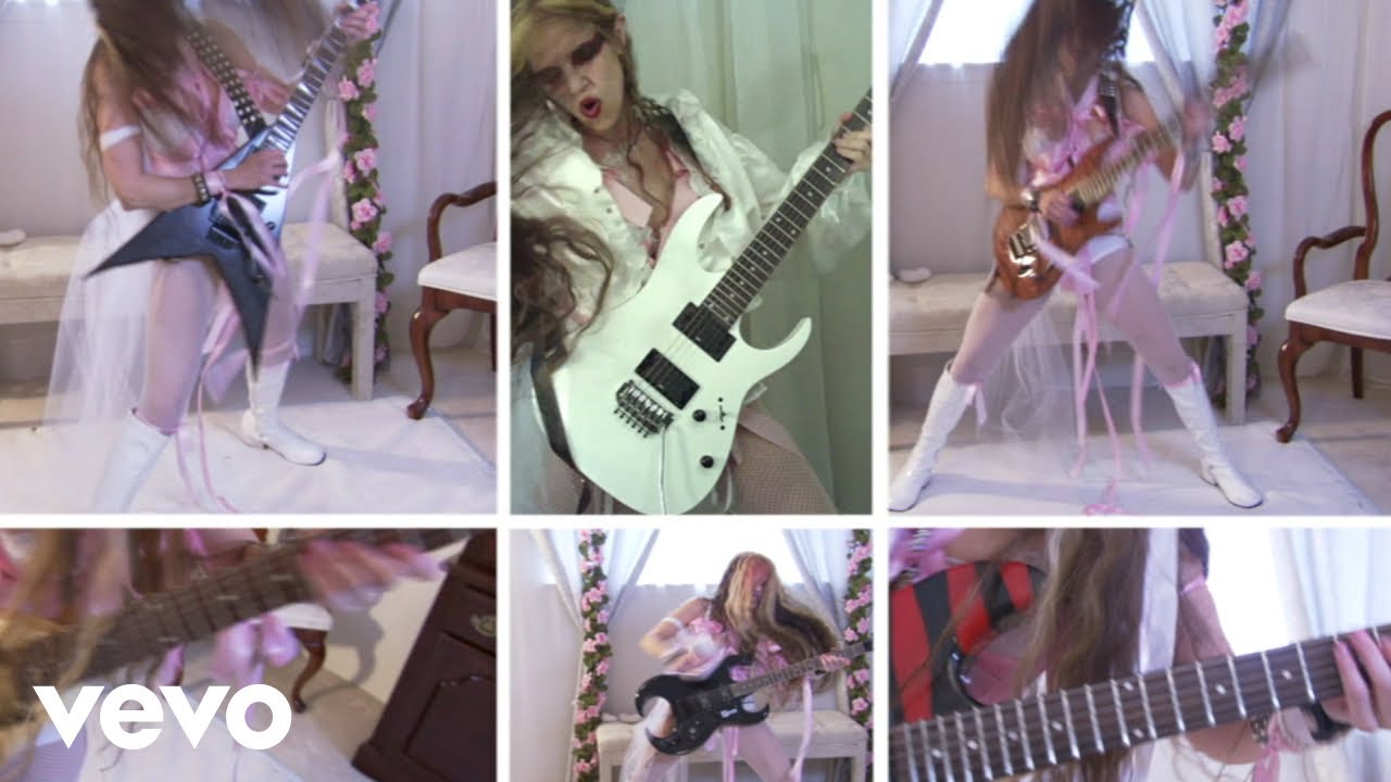 The Great Kat - Bach's Brandenburg Concerto #3 (Official Video)