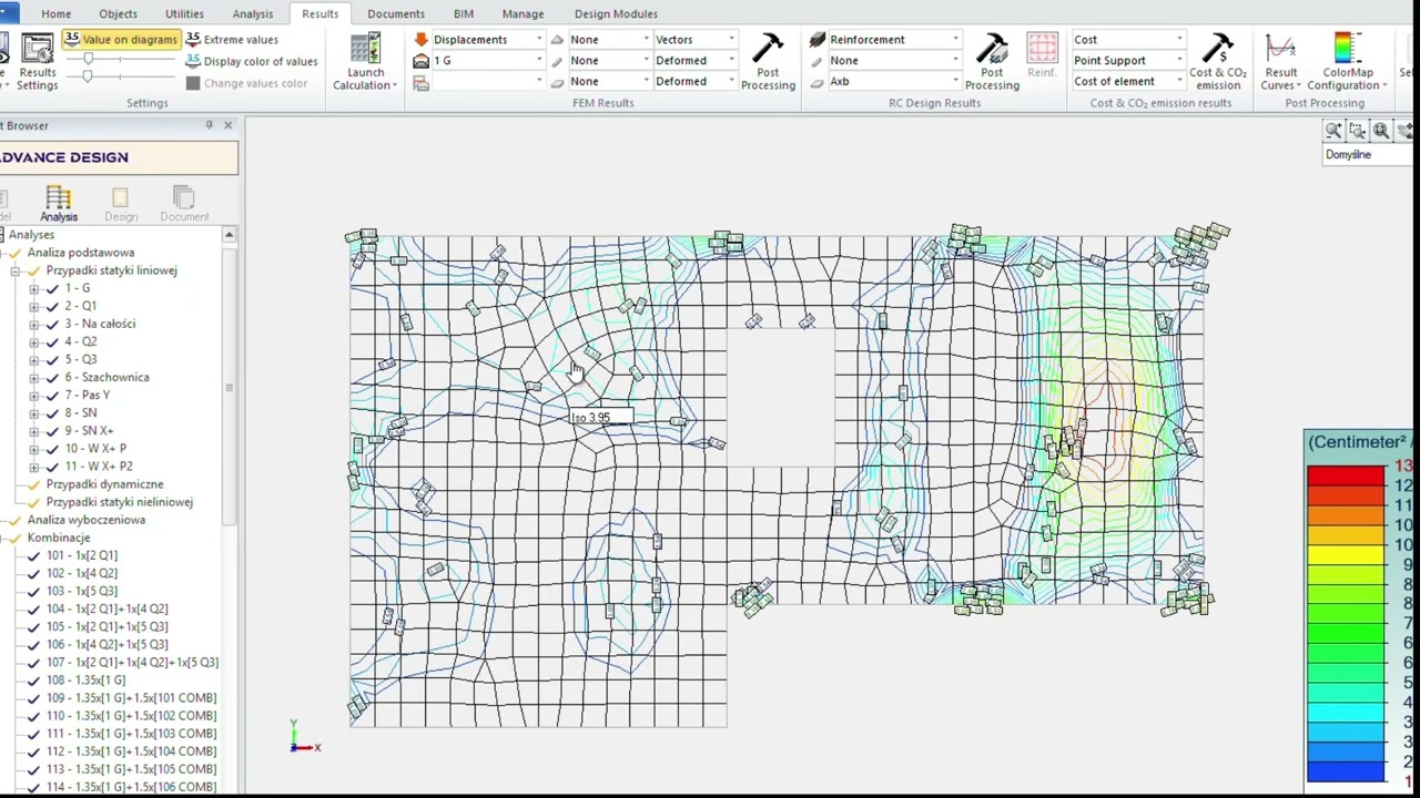 Modify Color Map for FEA and Design