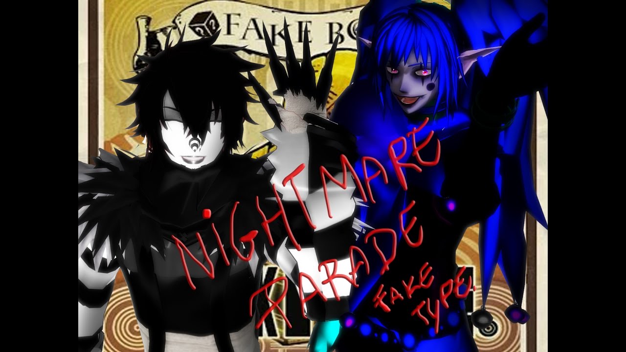 [MMD] (Creepypasta - Laughing Jack and Candy pop) Nightmare Parade [MEME]