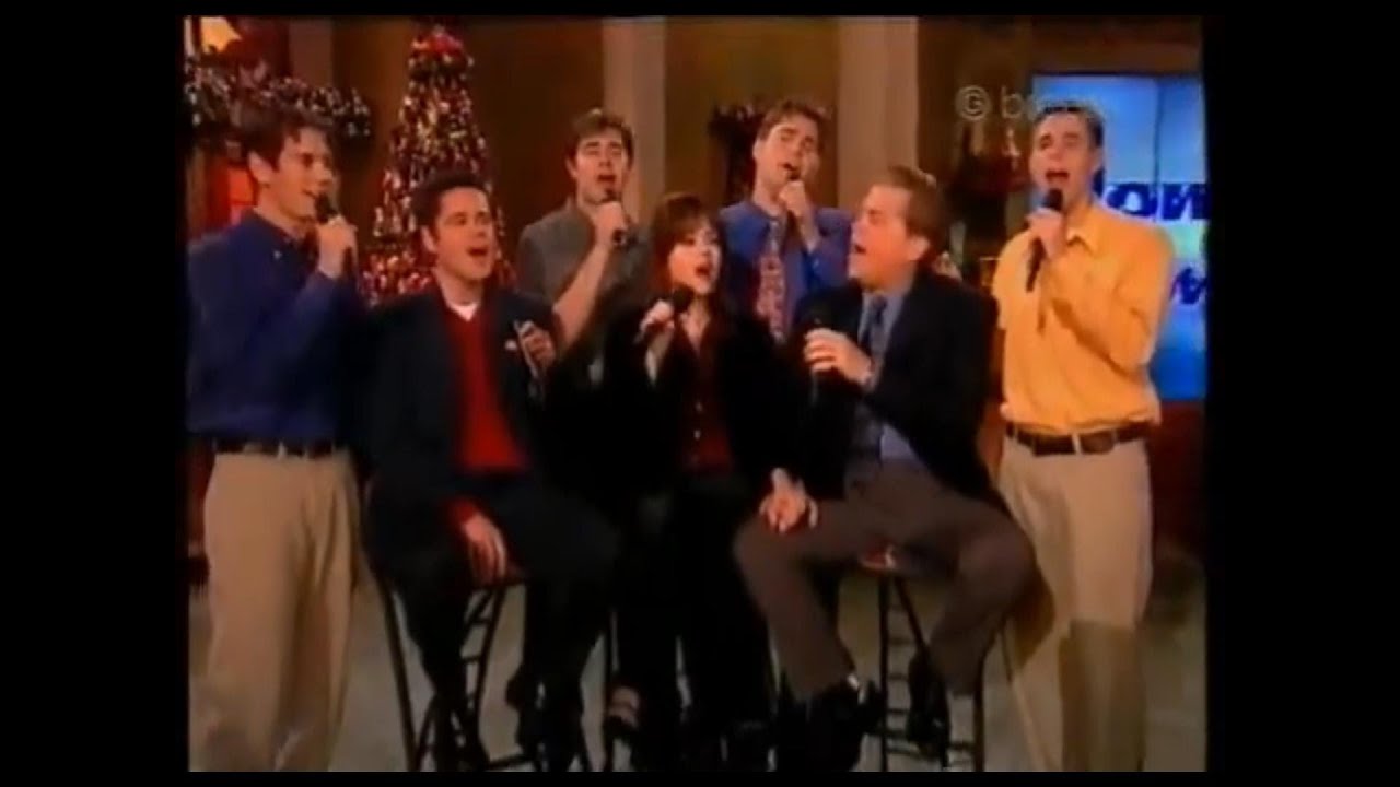 Alan Osmond & Sons - Donny & Marie Talk Show - Christmas 1998