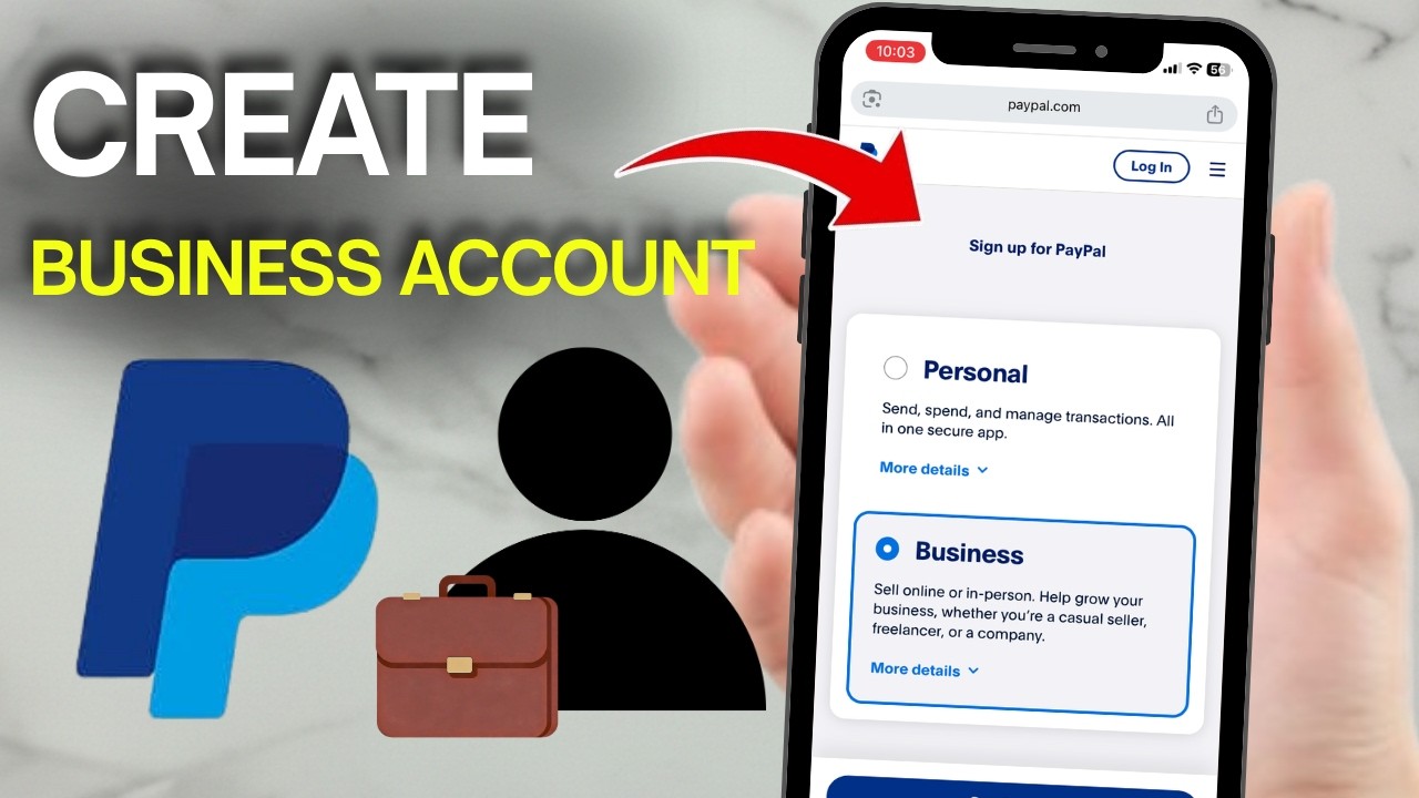 Как создать бизнес-аккаунт PayPal в 2026 году (бесплатное обновление) (простое руководство)