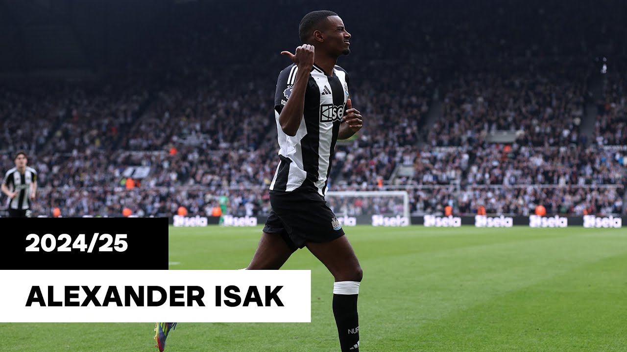 ICE COLD ISAK | All 27 of Alexander Isak's Goals from 24/25