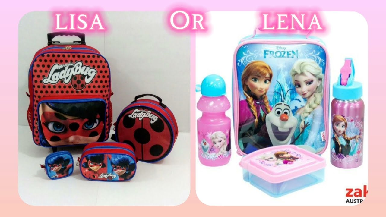 Lisa Or Lena|Ladybug 🐞 vs Frozen❄️#lisa#vs#lisaandlena#trending