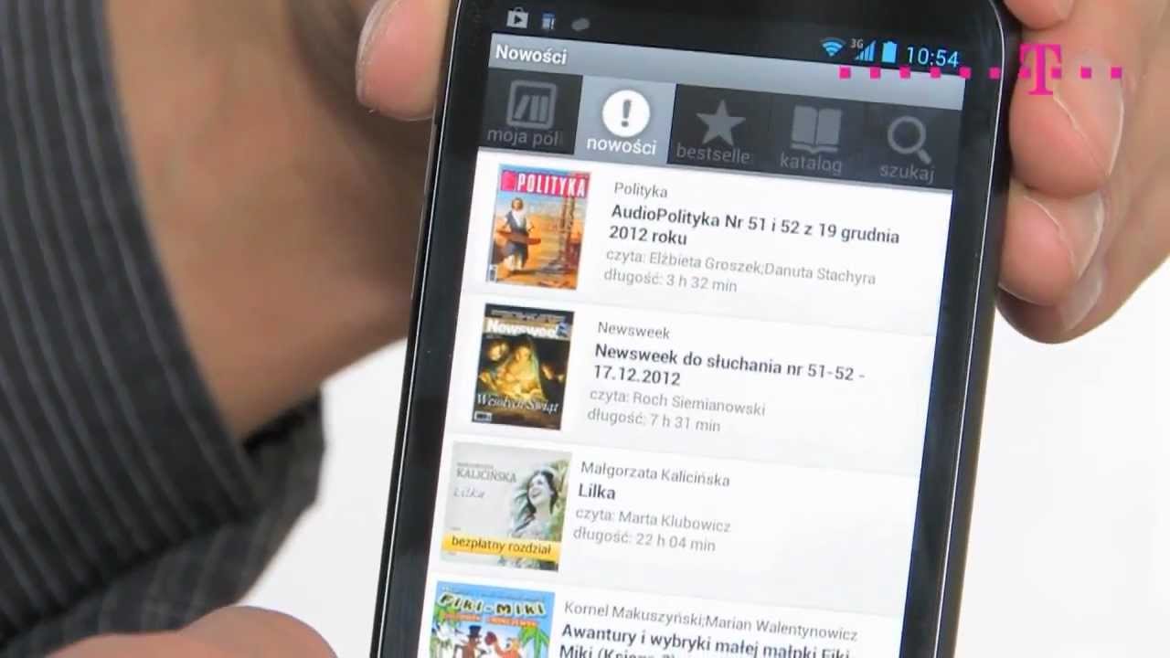 Jak pobrać audiobooki i korzystać z Audioteki?