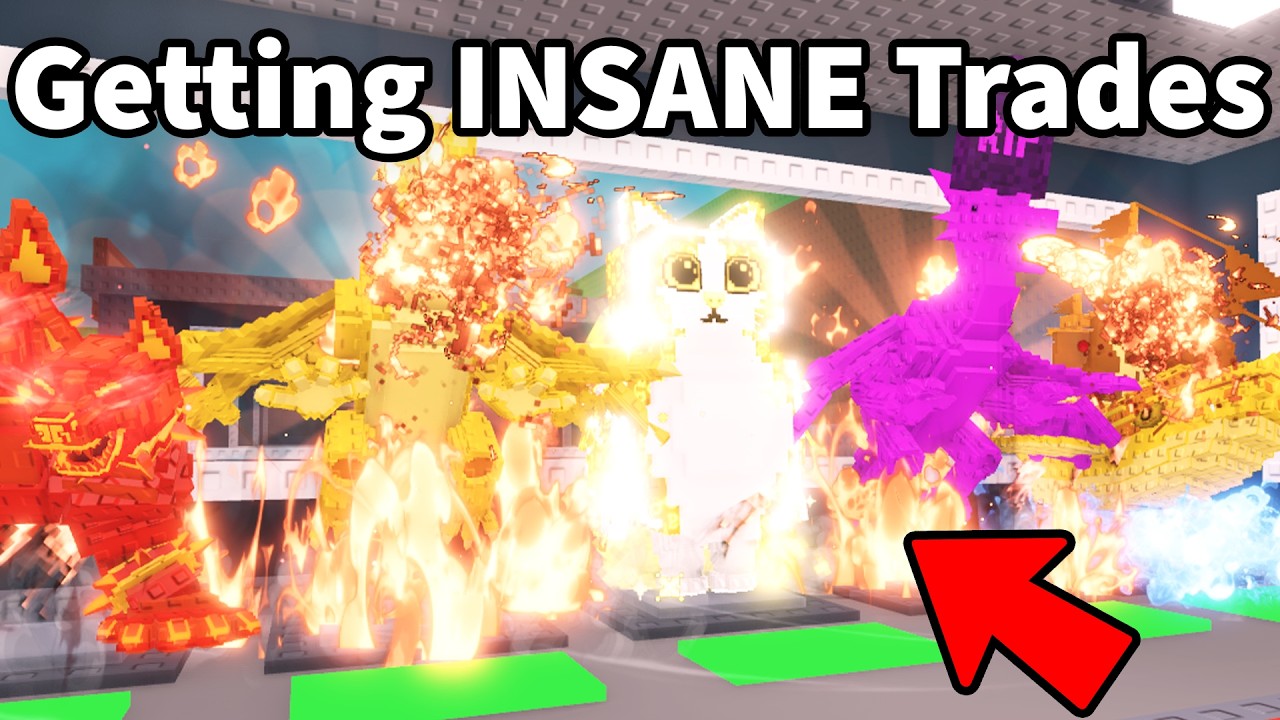 Getting the CRAZIEST TRADES EVER in Steal a Brainrot!