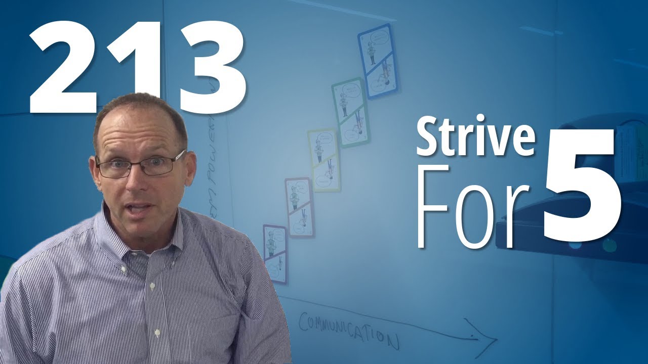 Strive For 5 - Leadership Nudge 213 - With David Marquet