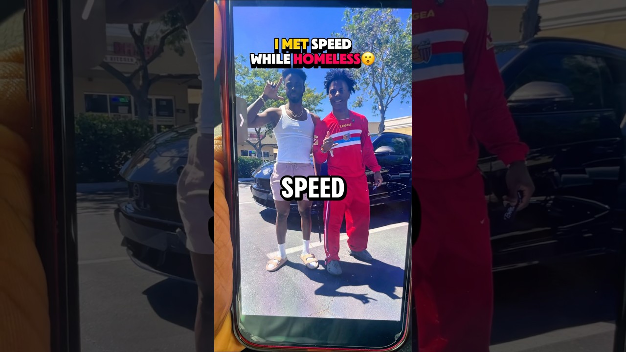 Day 70🎒😮I MET SPEED While Living In My Car☠️#otmc