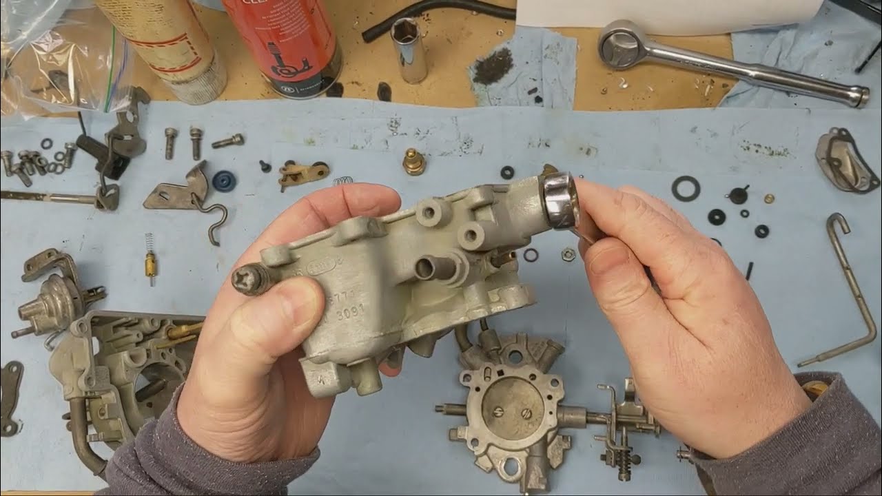 Holley 1945 Carburetor rebuild Part 2 1982 Dodge B250 225 slant six