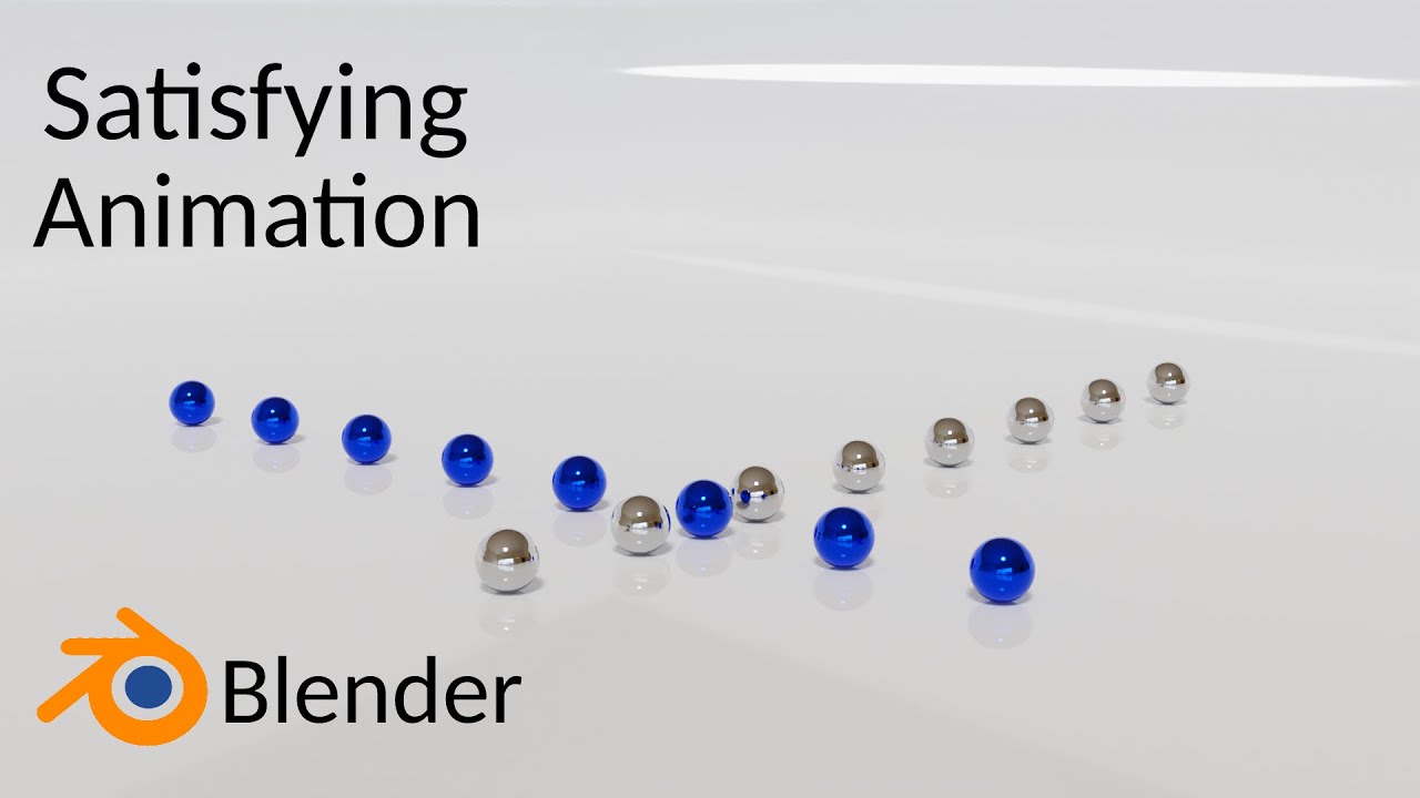 Satisfying Animation in Blender 2.9