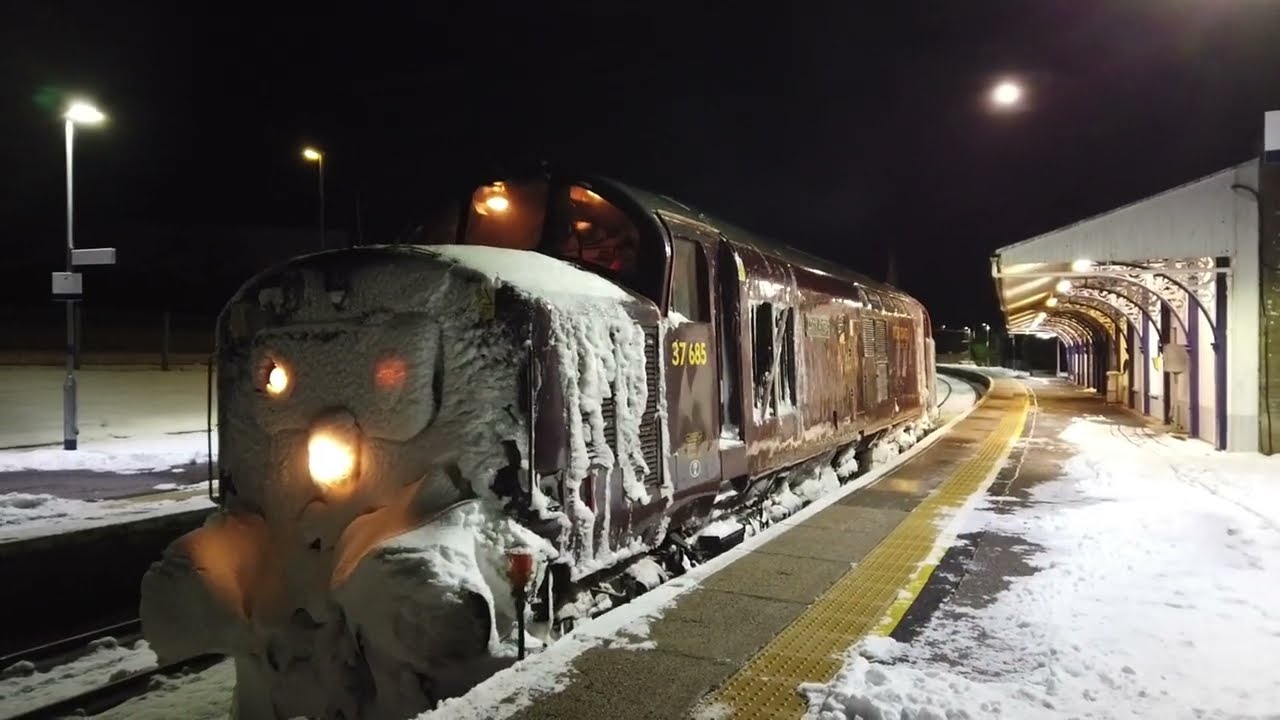 West Coast Railways 37685 (Loch Arkaig) at Invergordon (3rd January - 5th January 2026)