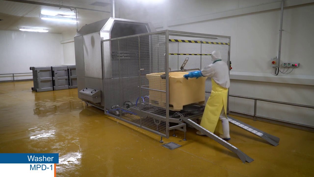 Nowicki Dolav Bakken Wasmachine MPD-1 - Havantec Food Equipment