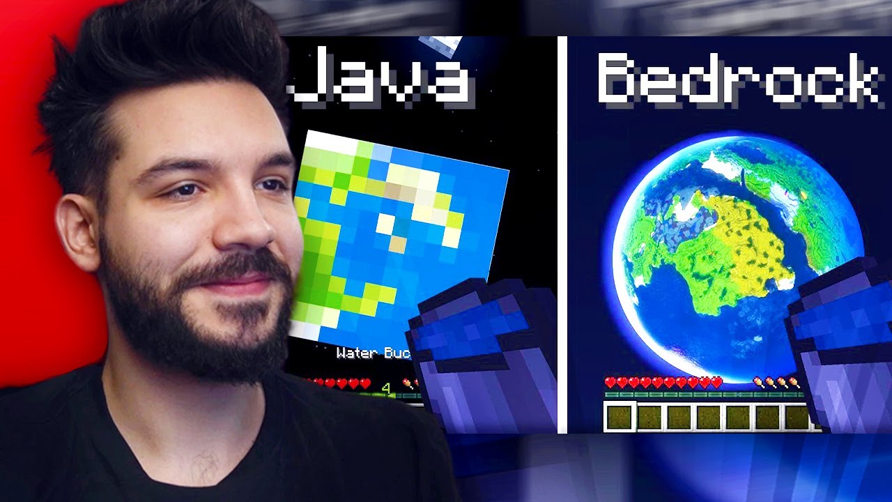 JAVA vs BEDROCK - Care Este Cea Mai Buna Versiune de Minecraft?