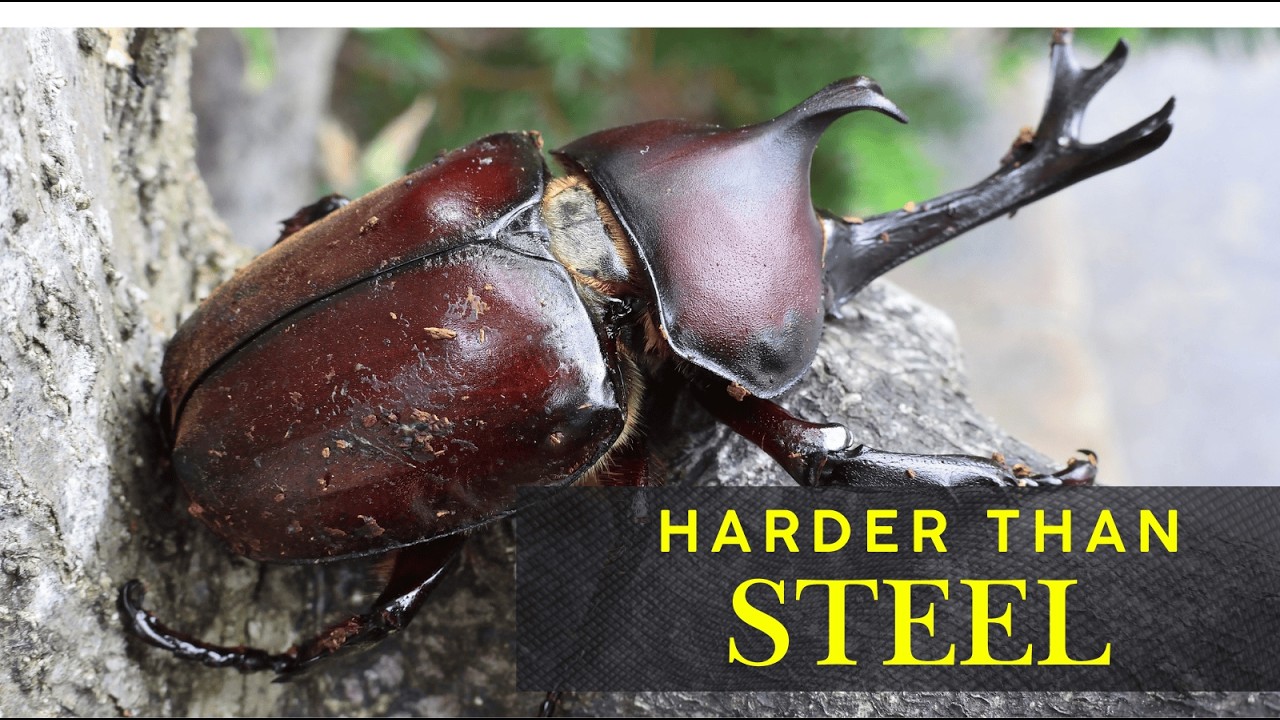 Why Are Beetles So Hard? The Surprising Reason Behind Their Shells