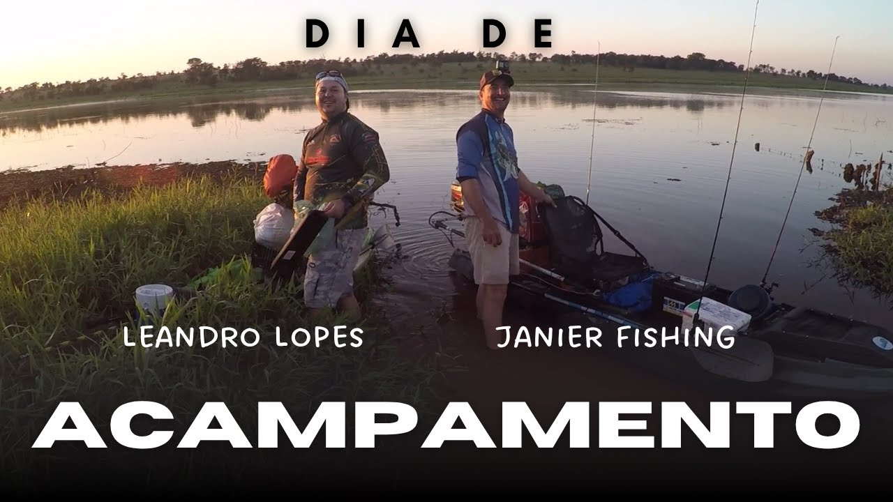DIA DE ACAMPAMENTO #pescaria #fishing #pesca #tucunare #pescaesportiva #trairão