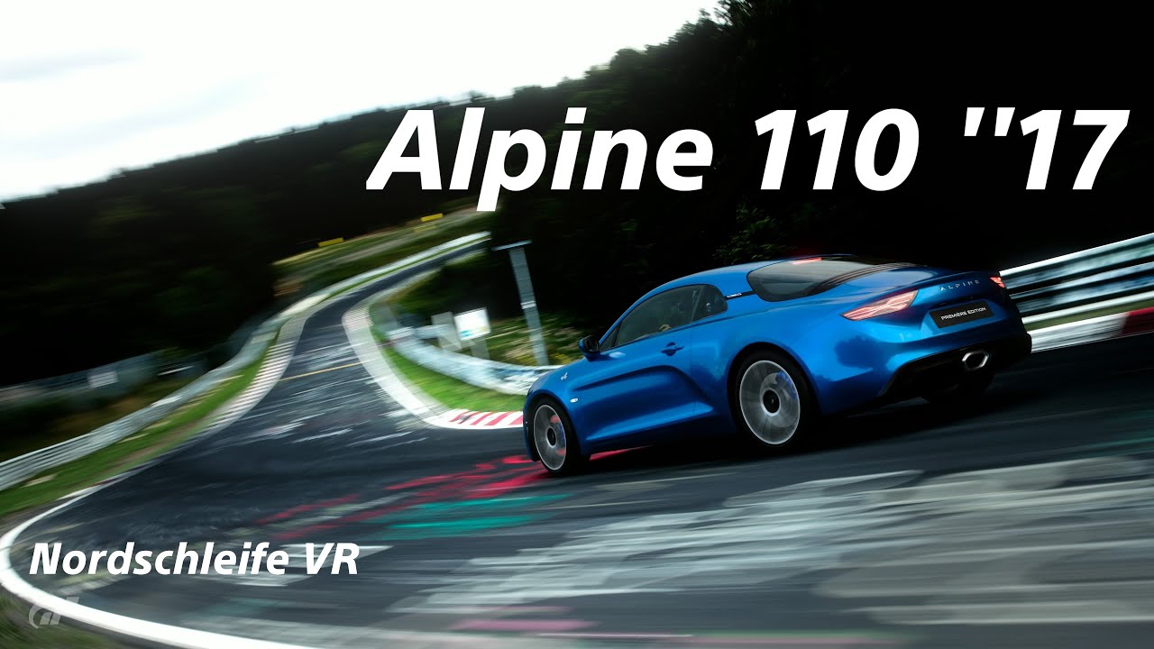 one Leg Driver 🦿 | Alpine 110 | Nordschleife | VR