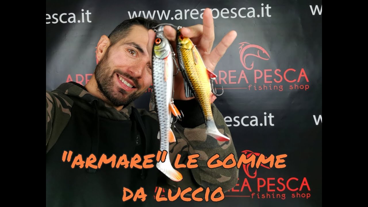 Pescare il Luccio a Gomma: La Montatura che Funziona!