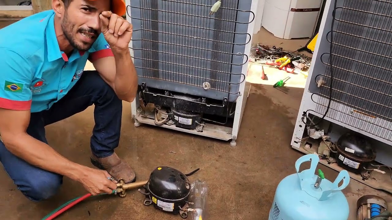 saiba os riscos do gás R600 R290, são inflamáveis,  trabalhem com segurança.