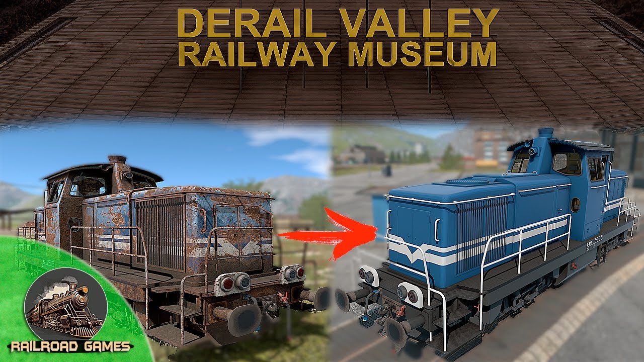 Museum! DH4-670 Restoring a private locomotive was an amazing experience | Derail Valley | Ep.38