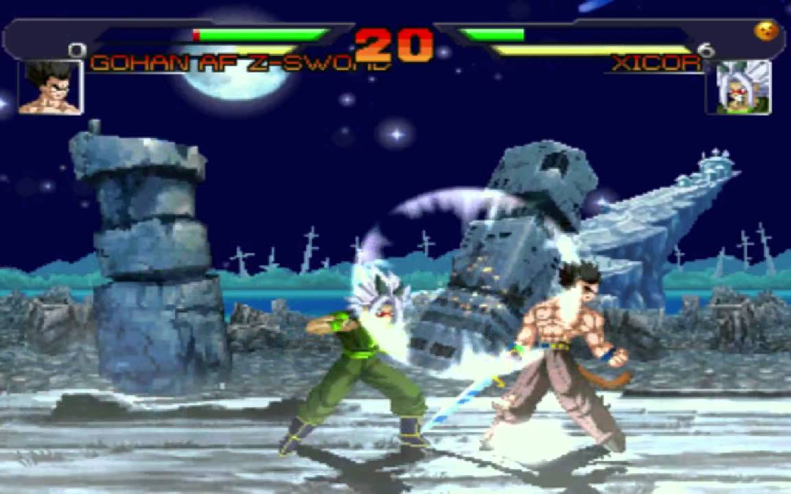 Dragon Ball AF Mugen - Gohan Z Sword AF vs Xicor