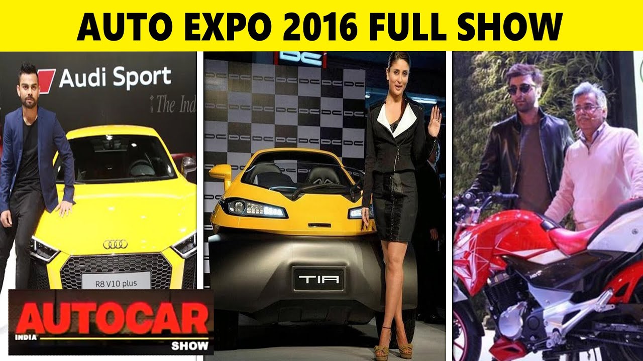 Auto Expo 2016 Full Show - Cars,SUVs and Bikes | Auto Show India