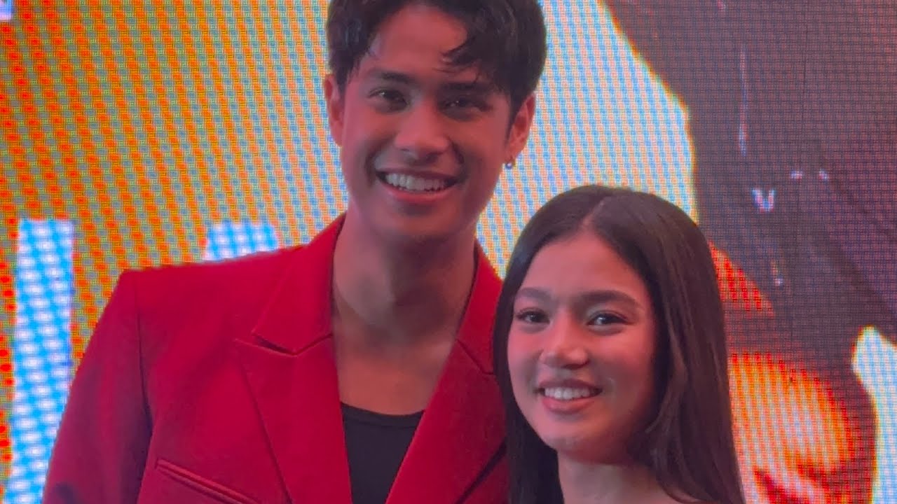 BELLE Mariano surprised DONNY Pangilinan and KYLE Echarri at the ROJA RED CARPET PREMIERE! 