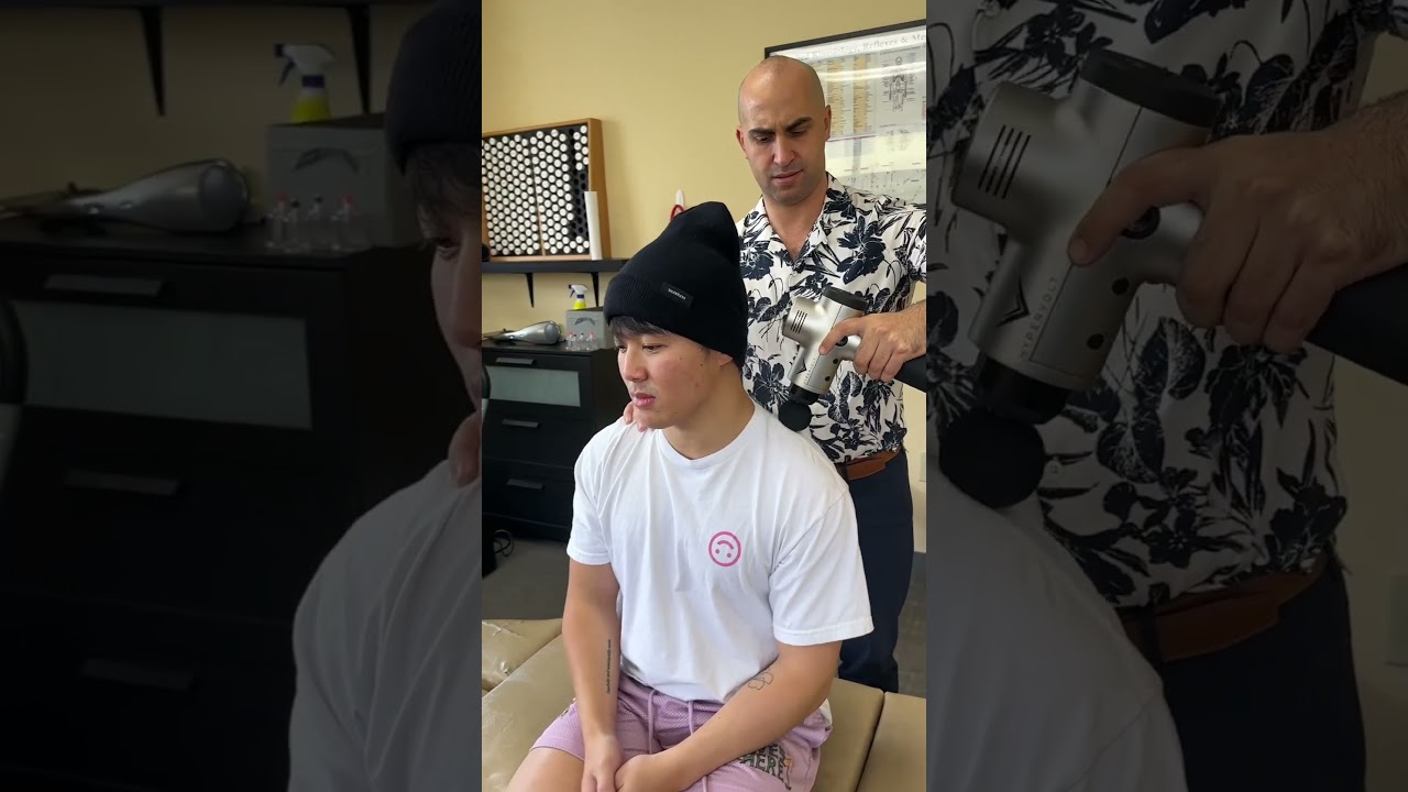 Content creator @theandrenguyen in the house! #chiropracticadjustment #orangecounty #doctor #chiro