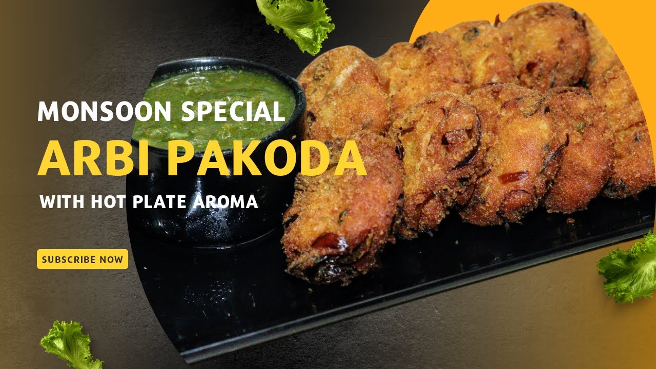 Arbi Pakora Recipe | Taro Pakoda | अरबी के पकोड़े | Pakoda | Simple And Easy Snacks