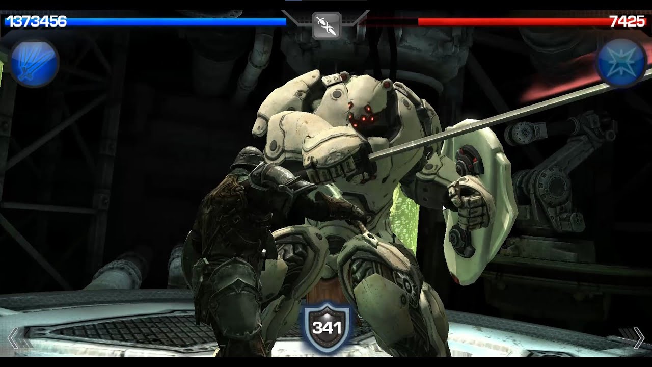 INFINITY BLADE - enemies attacks [Male Ryona]