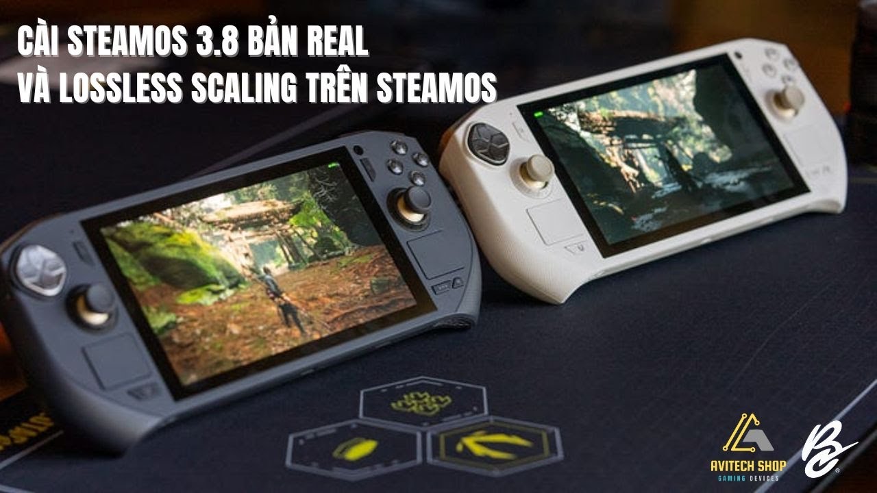 Cài SteamOS 3.8 bản real cho Zotac Zone + HDR và Cài Lossless Scaling  trên SteamOS