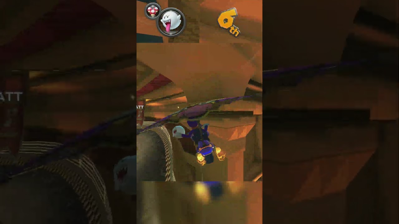 FRAME PERFECT shock dodge | Mario Kart 8 Deluxe 