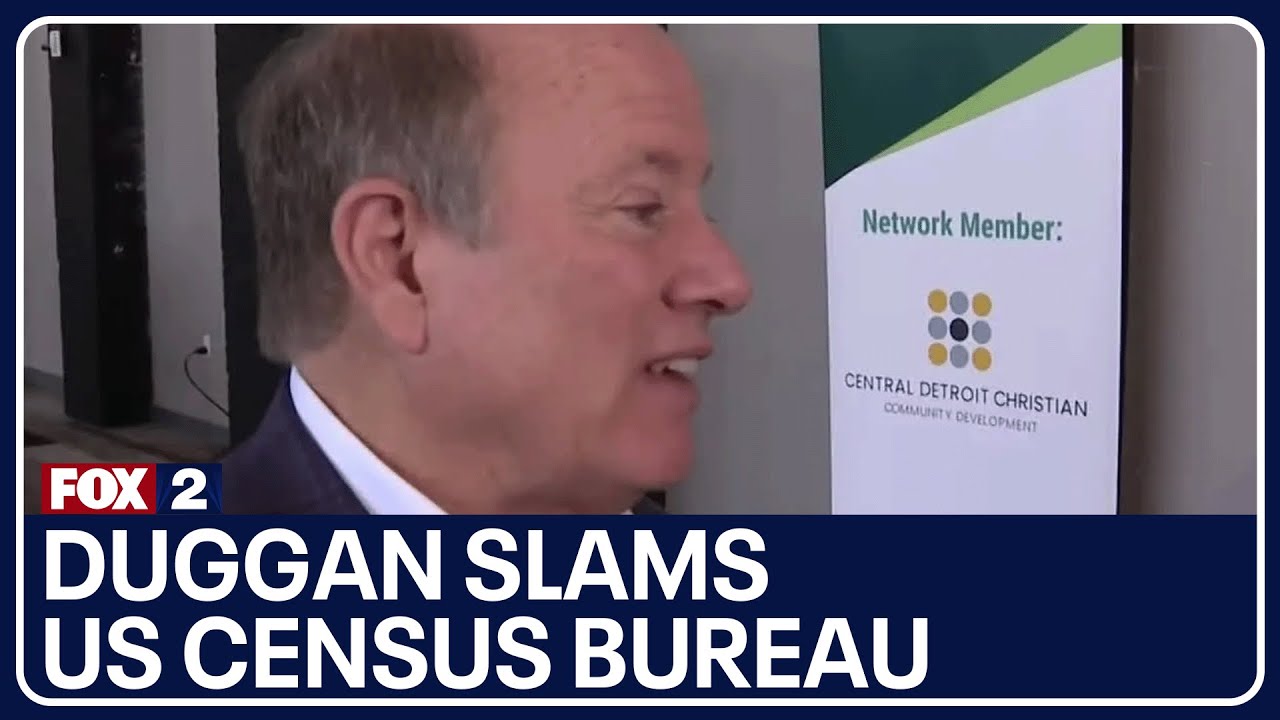 Duggan slams 'Clown show' US Census Bureau following another Detroit population decline