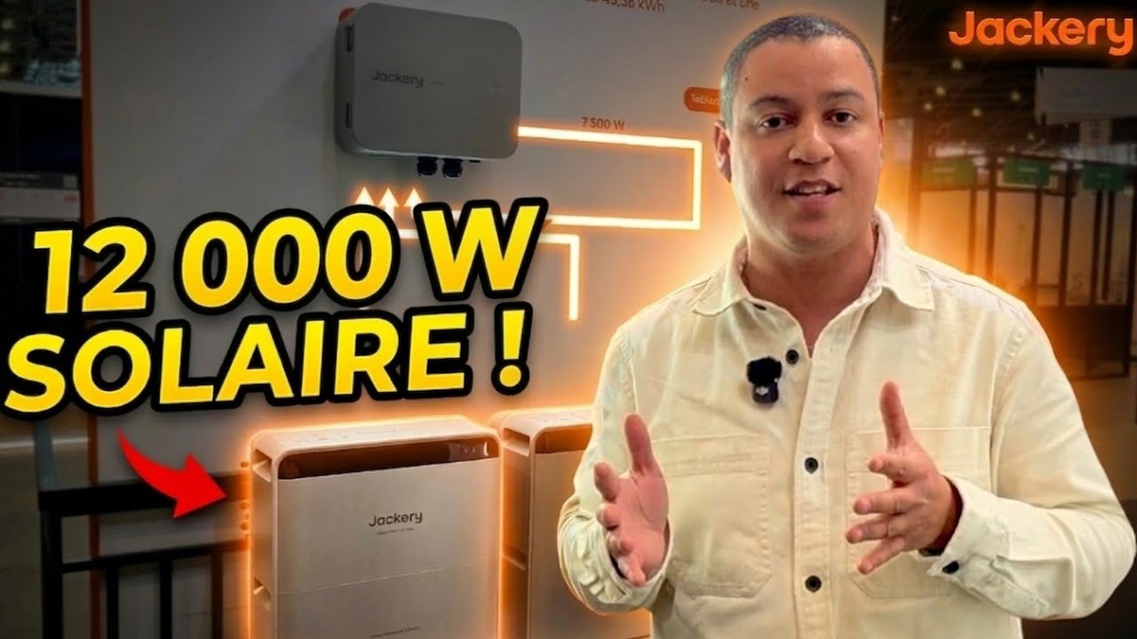 Jackery SolarVault 3 Pro / Max AC / Max : découverte au salon Open Energies