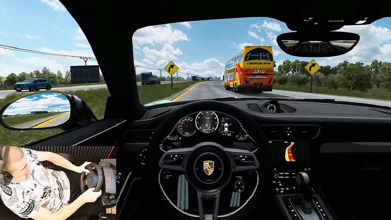 🔴 ETS2 АРГЕНТИНА / Argentina Map | MAPA CEIBO | Porsche 911 Turbo S 2016