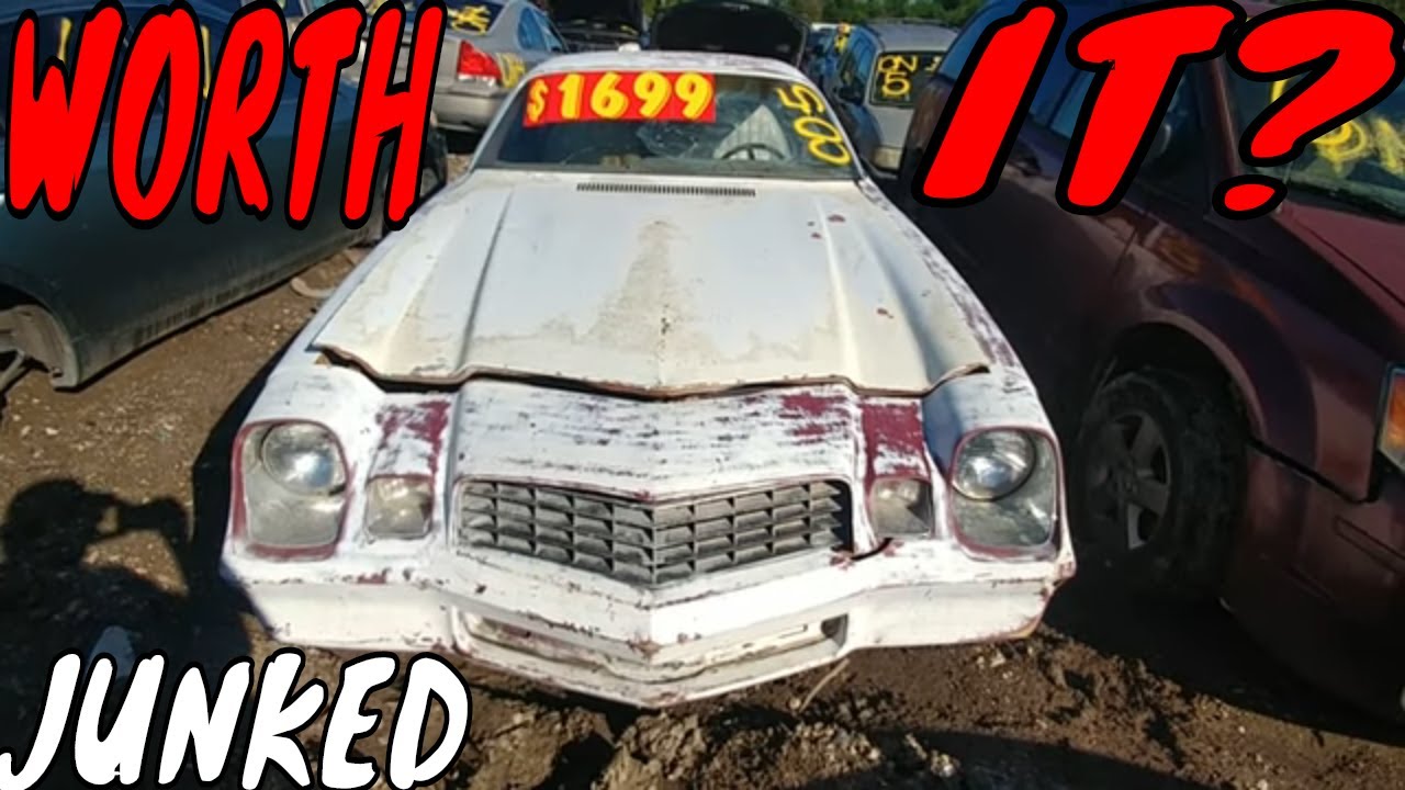 1979 2nd Gen Camaro Junkyard Find