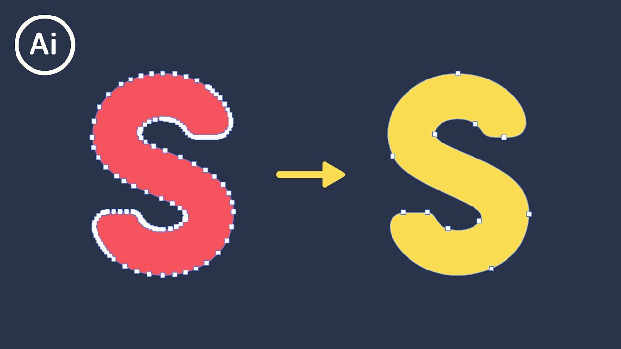 How to Simplify Vector Shapes | Illustrator CC 2020 Tutorial