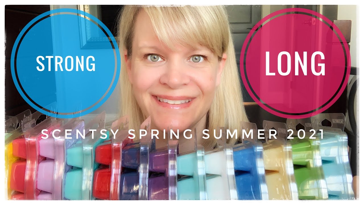 Scentsy STRONG and Scentsy LONG Spring Summer 2021