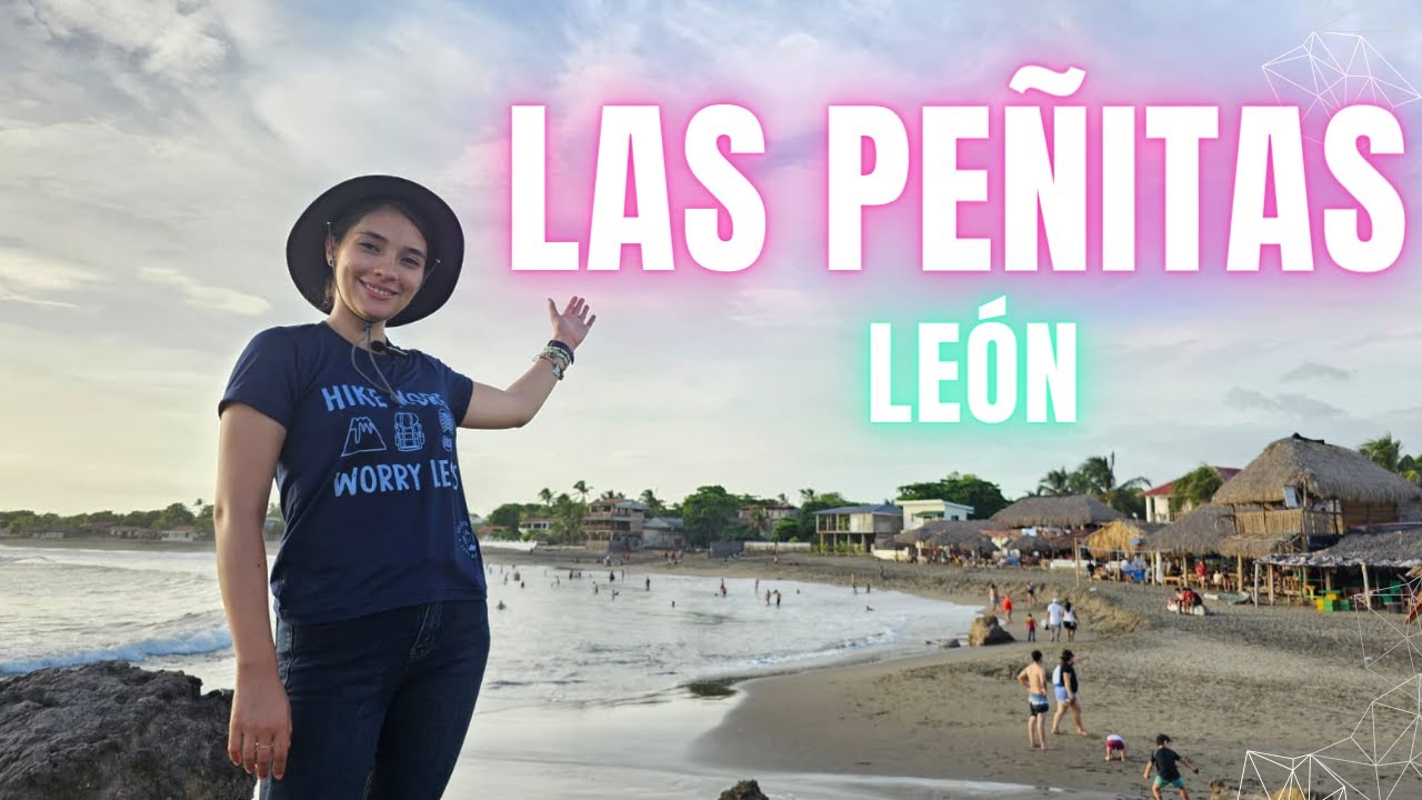 FuÍ a ver el atardecer a la PLAYA LAS PEÑITAS - LEÓN NICARAGUA