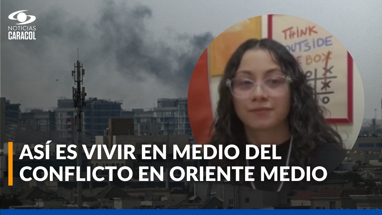 Colombiana en Catar relata cómo es vivir en medio de la tensión de la guerra en Oriente Medio