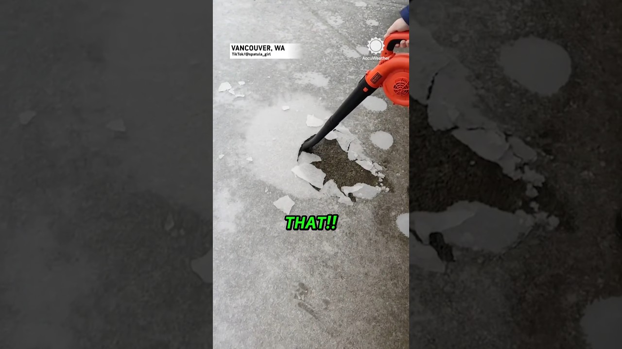 Genius Ice Removal Hack💡 ( Credit: 