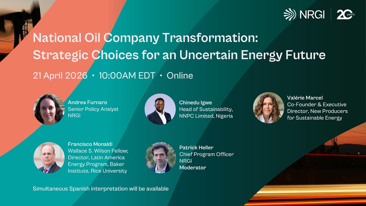 National Oil Company Transformation: Strategic Choices for an Uncertain Energy Future