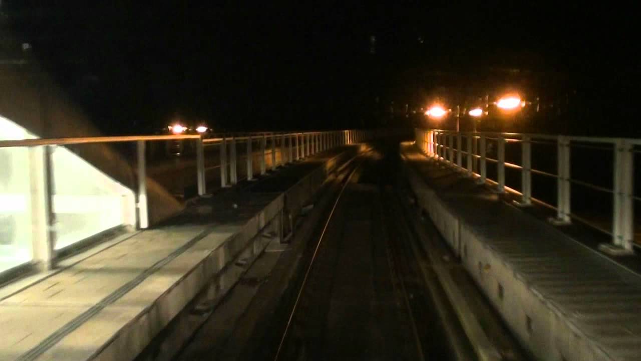 Cab ride metro Rotterdam; Stations by Night (1)