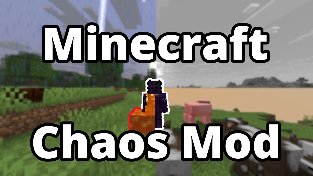 Minecraft BUT The Chaos Mod Tries to Stop Me