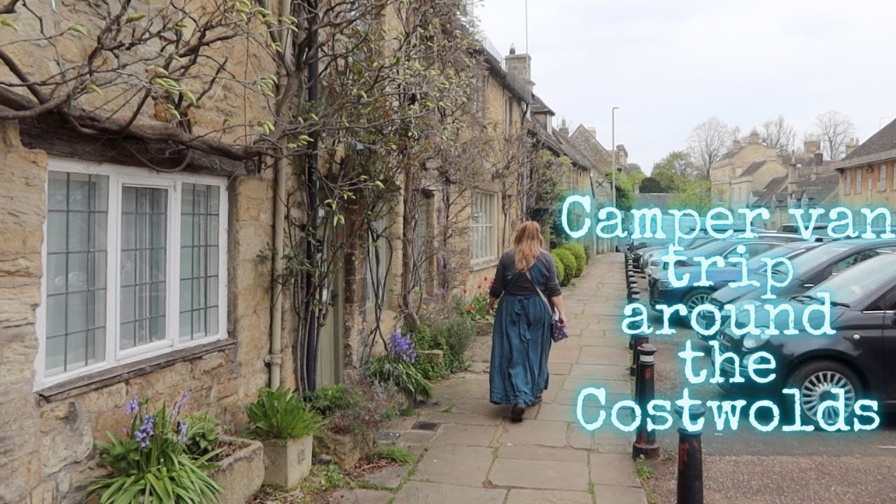 A camper van road trip around the Cotswolds visiting beautiful English towns and villages.