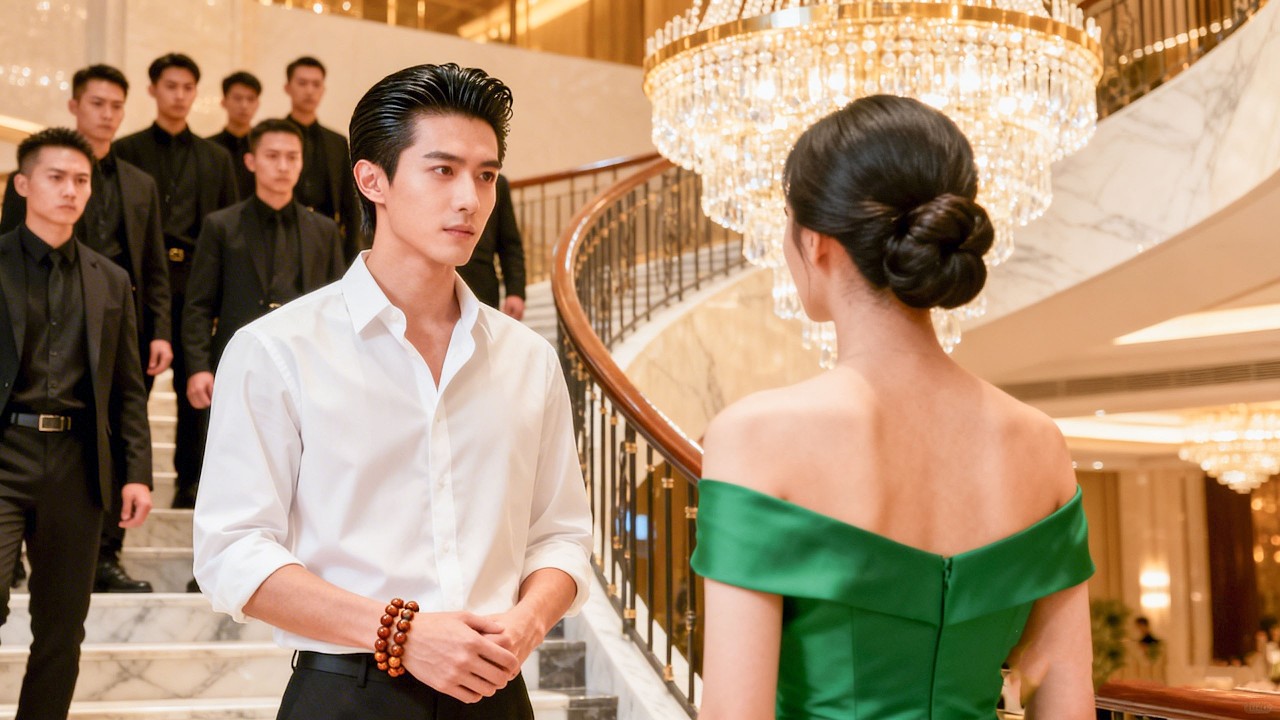 Assistant in green dress stuns the party; CEO can’t take his eyes off her!