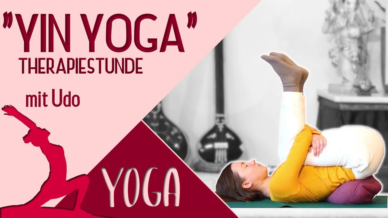 YIN YOGA - Yogatherapiestunde mit Udo - Yoga Vidya Live 09:15 Uhr 22.10.2020