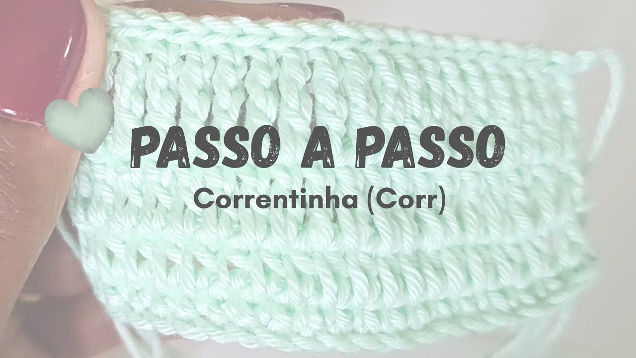 Correntinha | Base do Crochê 🧶