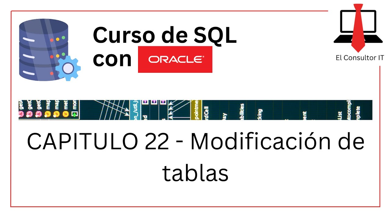 [Curso SQL con Oracle][Cap22] Modificación de tablas