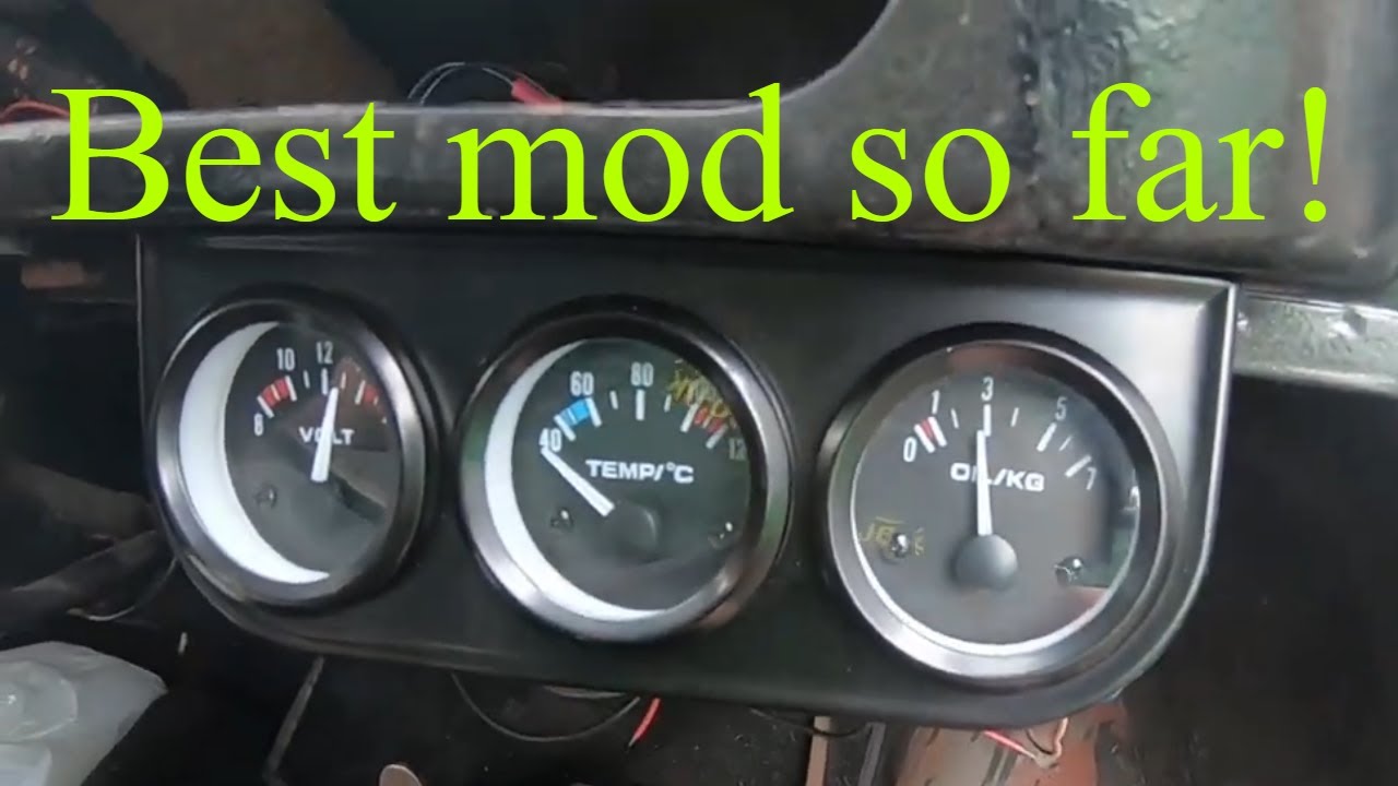 How to fit AFTERMARKET GAUGES - Patch the Morris Minor is back!