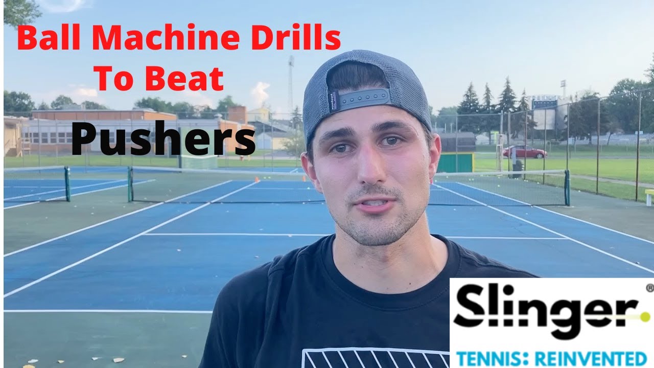 Ball Machine Drills To Beat Pushers (SlingerBag)